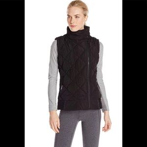 Andrew Marc Marc NY Moto quilted vest, black, L